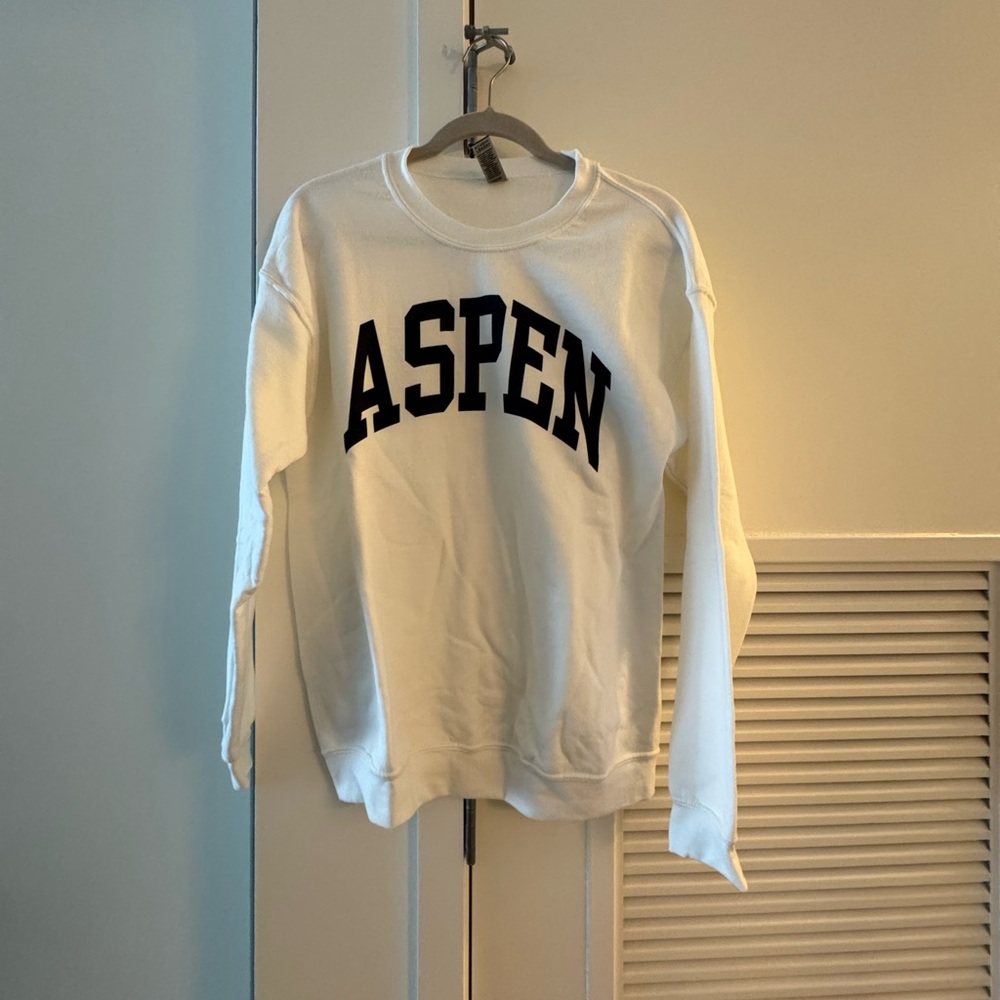White Aspen Crewneck